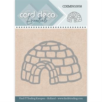 Card Deco dies mini Iglo 5,1x3,7cm